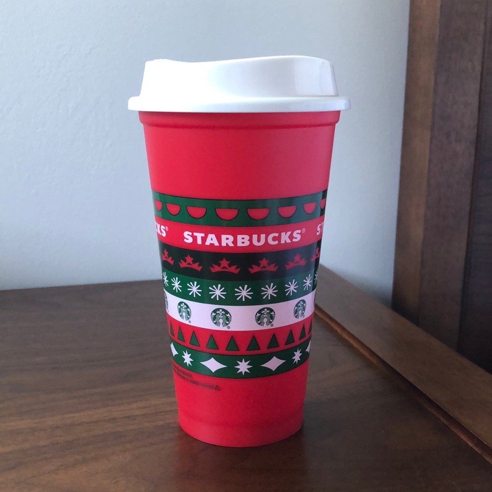 Starbucks 2020 seasonal reusable cup